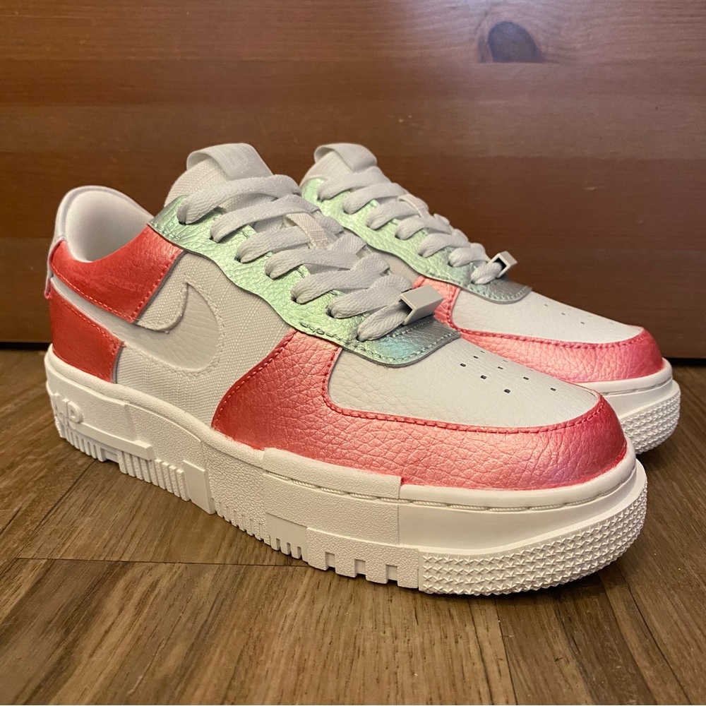 💖NEW💖 CUSTOM NIKE AIR FORCE 1 LOW PIXEL - Picture 8 of 14